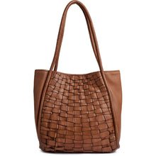 Indlæs billede til gallerivisning DEPECHE 16852 Warsaw Shopper Vintage Cognac
