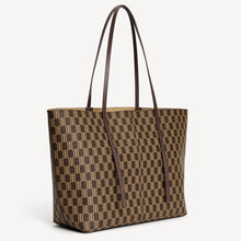 Indlæs billede til gallerivisning BY MALENE BIRGER Abigail Monogram Tote Bag Shale
