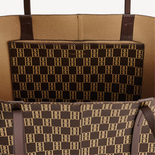 Indlæs billede til gallerivisning BY MALENE BIRGER Abigail Monogram Tote Bag Shale
