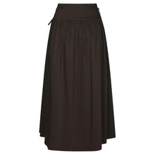 Indlæs billede til gallerivisning NEO NOIR Anais Poplin Skirt Chocolate Brown
