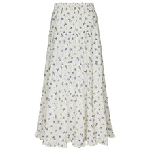 Indlæs billede til gallerivisning NEO NOIR Asta Small Blossom Skirt White Blue

