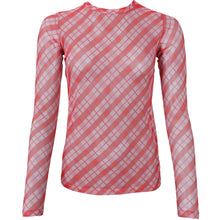 Indlæs billede til gallerivisning BLACK COLOUR Bcanne Mesh Blouse Red Check
