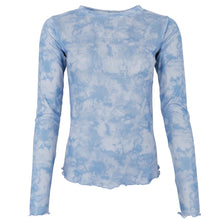Indlæs billede til gallerivisning BLACK COLOUR Bcannie Shimmer Blue Mesh Blouse
