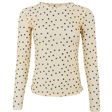 Indlæs billede til gallerivisning BLACK COLOUR Bcannie Mesh Blouse Yellow Dot
