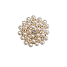 Indlæs billede til gallerivisning BLACK COLOUR Bctiffany Brooch Pearl
