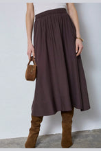 Indlæs billede til gallerivisning CO' COUTURE Sunrise Skirt Dark Brown
