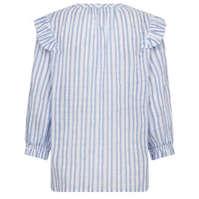 Indlæs billede til gallerivisning MOS MOSH Debby Stripe Shirt Brunnera Blue
