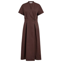 Indlæs billede til gallerivisning CO' COUTURE Elara Wrap Dress Dark Brown
