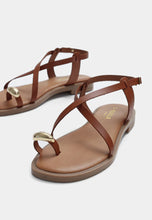 Indlæs billede til gallerivisning BUKELA Ella Sandaler Cognac
