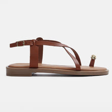 Indlæs billede til gallerivisning BUKELA Ella Sandaler Cognac

