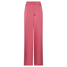 Indlæs billede til gallerivisning NEO NOIR Emmett Heavy Sateen Pants Cherry Pink
