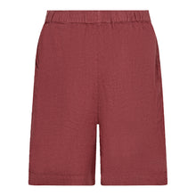 Indlæs billede til gallerivisning MOS MOSH Emmie Linen Bermuda Shorts Cowhide

