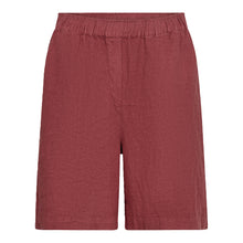 Indlæs billede til gallerivisning MOS MOSH Emmie Linen Bermuda Shorts Cowhide
