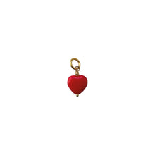Indlæs billede til gallerivisning PICO COPENHAGEN French Heart Pendant Red
