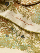 Indlæs billede til gallerivisning BECK SÖNDERGAARD Corallo Sia Scarf Green Moss
