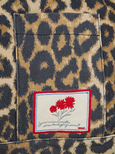 Indlæs billede til gallerivisning BECK SÖNDERGAARD Leopa Canvas Camilla Bag Sort
