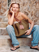 Indlæs billede til gallerivisning BECK SÖNDERGAARD Strawly Luca Bag Green

