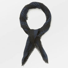 Indlæs billede til gallerivisning BECK SÖNDERGAARD Gingham Wica Scarf Classic Navy

