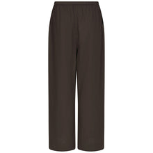Indlæs billede til gallerivisning NEO NOIR Heifa Linen Pants Dark Brown
