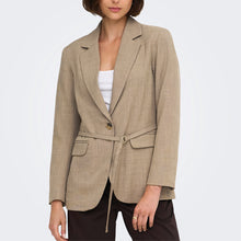 Indlæs billede til gallerivisning JDY Haze Ls Belt Blazer Fossil
