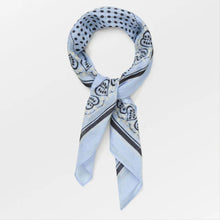 Indlæs billede til gallerivisning BECK SÖNDERGAARD Hearty Cotta Scarf Kentucky Blue

