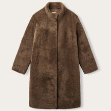 Indlæs billede til gallerivisning O'TAY Jaclyn Coat Teddy Brown
