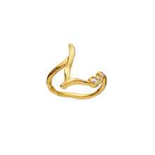Indlæs billede til gallerivisning MAANESTEN L Alphabet Ring
