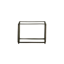 Indlæs billede til gallerivisning TINE K Firkantet Åben Glaslanterne 20x20x15
