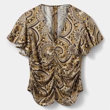 Indlæs billede til gallerivisning SOFIE SCHNOOR Leela Paisley Printed Blouse Bronze Mix
