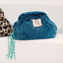 Indlæs billede til gallerivisning BECK SÖNDERGAARD Leola Canvas Bonita Bag Denim
