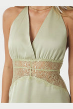 Indlæs billede til gallerivisning NEO NOIR Jasine Heavy Sateen Dress Mint
