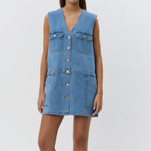 Indlæs billede til gallerivisning SOFIE SCHNOOR ALBERTINESW S252186 Dress Denim Blue
