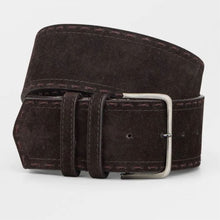 Indlæs billede til gallerivisning BECK SÖNDERGAARD Suede Veg Willa Belt Chocolate
