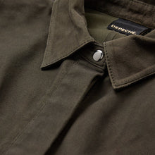 Indlæs billede til gallerivisning DEPECHE Tenna Suede Shirt Khaki
