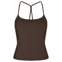 Indlæs billede til gallerivisning NEO NOIR Tirri Top Chocolate Brown
