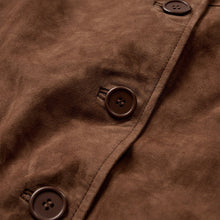 Indlæs billede til gallerivisning DEPECHE Vally Suede Jacket Wood
