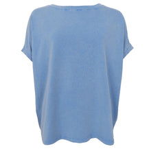 Indlæs billede til gallerivisning BLACK COLOUR Bczelda Vintage Tee Light Blue
