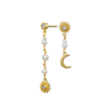 Indlæs billede til gallerivisning MAANESTEN Sunniva Earrings Guld/Sølv
