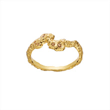 Indlæs billede til gallerivisning MAANESTEN Frida Ring (guld/sølv)
