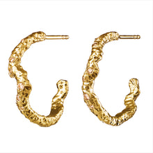Indlæs billede til gallerivisning MAANESTEN Janine Grande Earrings (guld/sølv)
