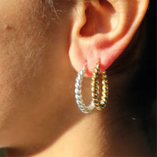 Indlæs billede til gallerivisning PICO COPENHAGEN Oda Hoops (guld/sølv)
