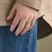 Indlæs billede til gallerivisning PERNILLE CORYDON Sea Breeze Ring (guld)
