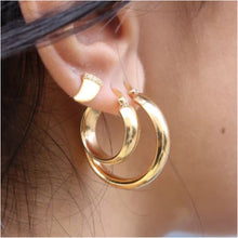 Indlæs billede til gallerivisning PICO COPENHAGEN Shira Hoops (guld/sølv)
