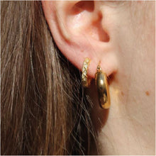 Indlæs billede til gallerivisning PICO COPENHAGEN Sleek Petit Hoops (guld/sølv)
